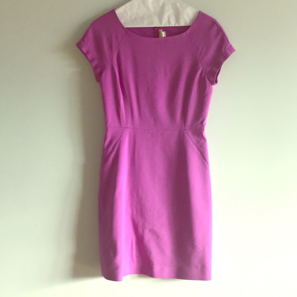 J. Crew Purple Pencil Dress